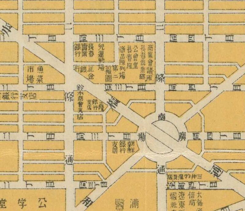 1922年《长春及附近现势图》预览图2