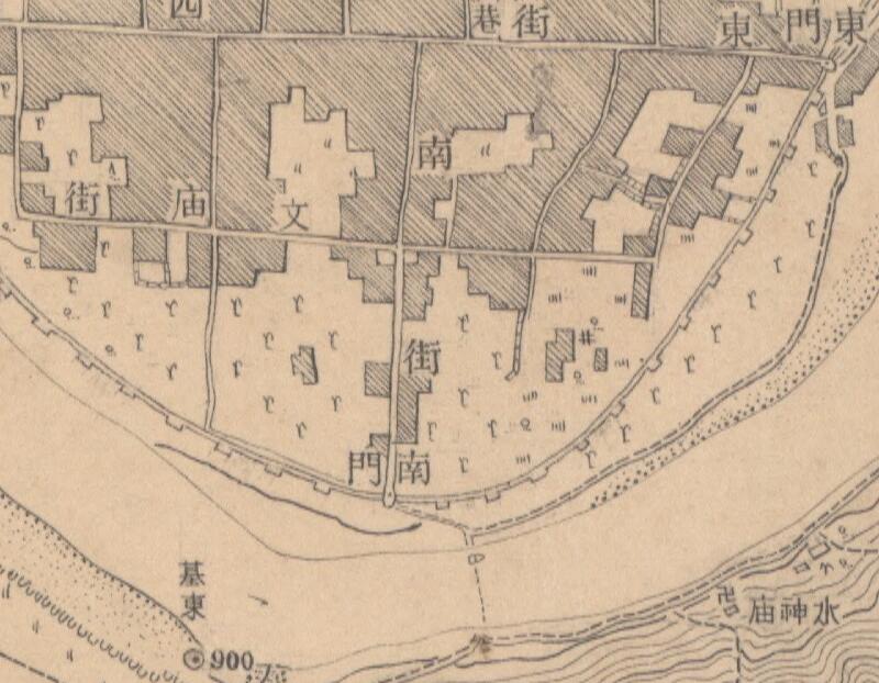 1947年四川《平武县城厢图》预览图2