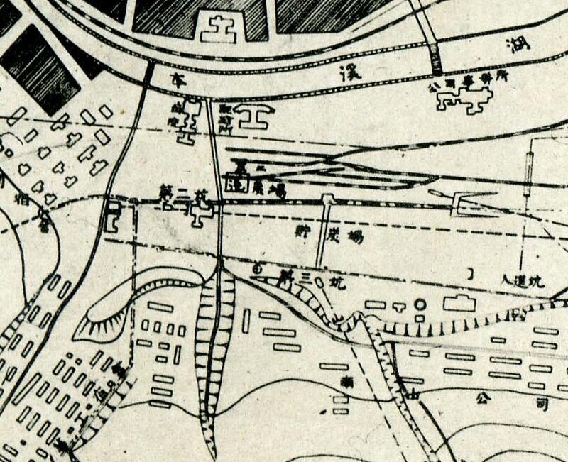 抗战时期《本溪湖市街图》预览图3 抗战时期《本溪湖市街图》预览图3