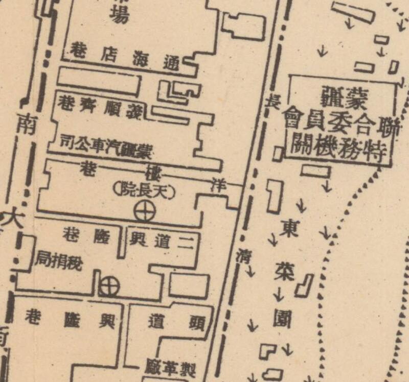 1938年前后《张家口市街图》预览图3