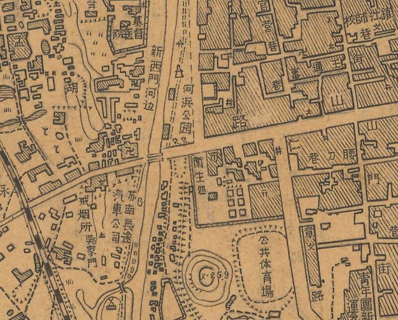 1947年《镇江城市图》预览图4