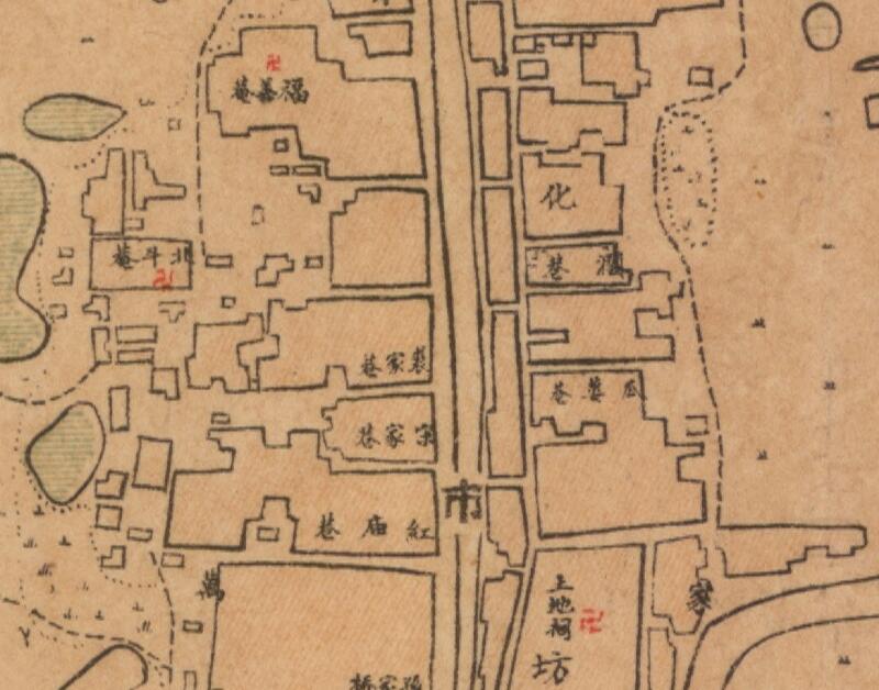 1922年江苏《泰县城厢图》预览图1 1922年江苏《泰县城厢图》预览图1