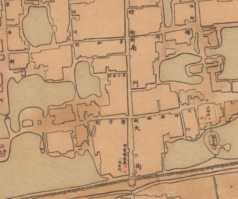 1922年《丰县城厢图》预览图2
