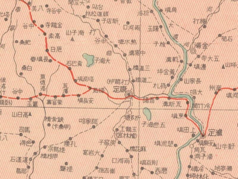 1940年《川康明细地图》预览图2 1940年《川康明细地图》预览图2