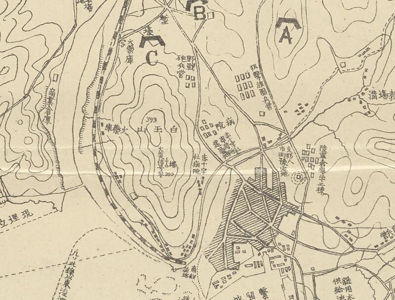 1904年《旅順港防备图》预览图3 1904年《旅順港防备图》预览图3