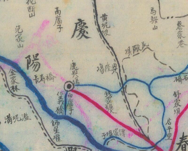 1941年四川《崇宁县图》预览图3