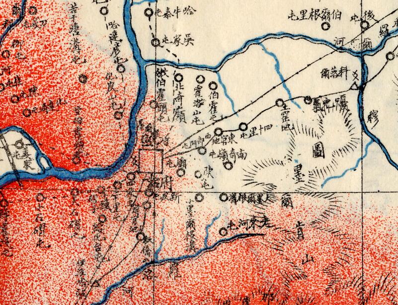 1911年《黑龙江全省舆图》预览图3 1911年《黑龙江全省舆图》预览图3