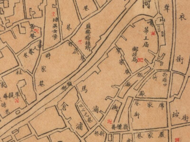 1922年江苏《泰县城厢图》预览图3 1922年江苏《泰县城厢图》预览图3