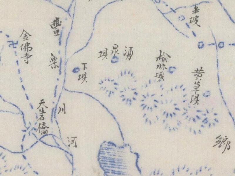 1942年《甘肃省酒泉县县图》预览图1