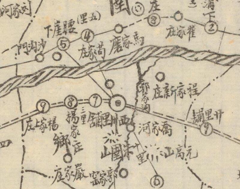 1942年甘肃《甘谷县全图》预览图2