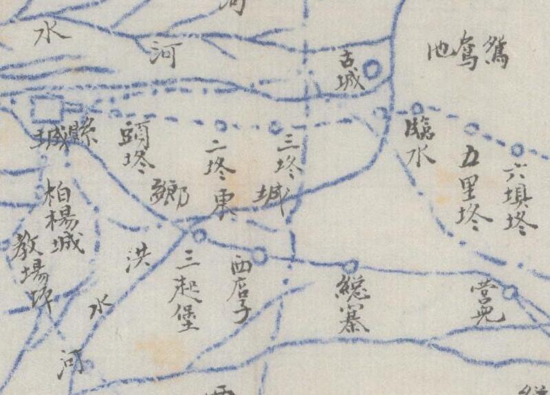 1942年《甘肃省酒泉县县图》预览图2