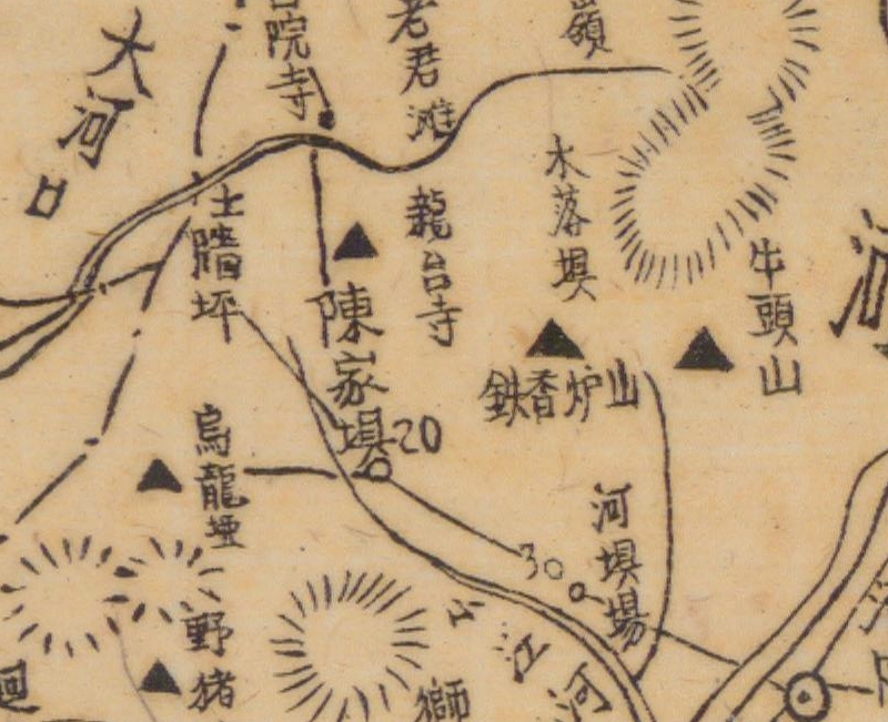 1944年四川《通江县图》预览图3 1944年四川《通江县图》预览图3