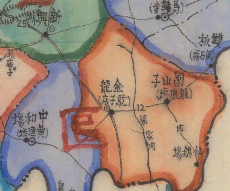 1941年《四川省江油县图》预览图1