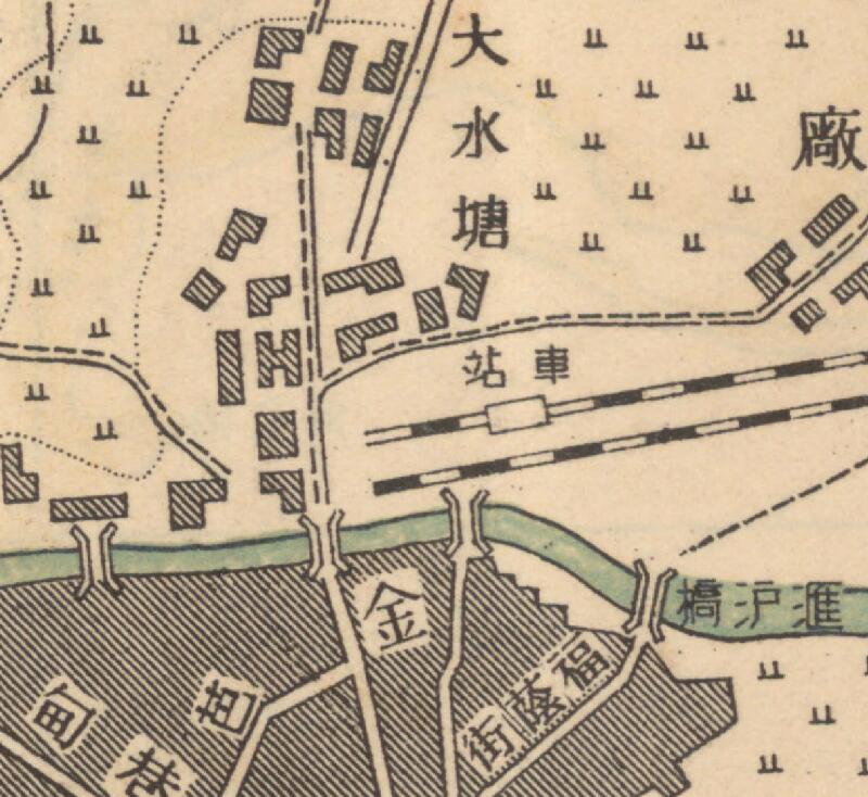 1949年云南《建水县城市图》预览图1