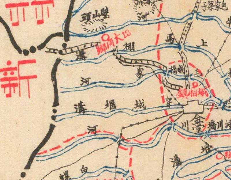 1945年四川《金堂县地图》预览图3