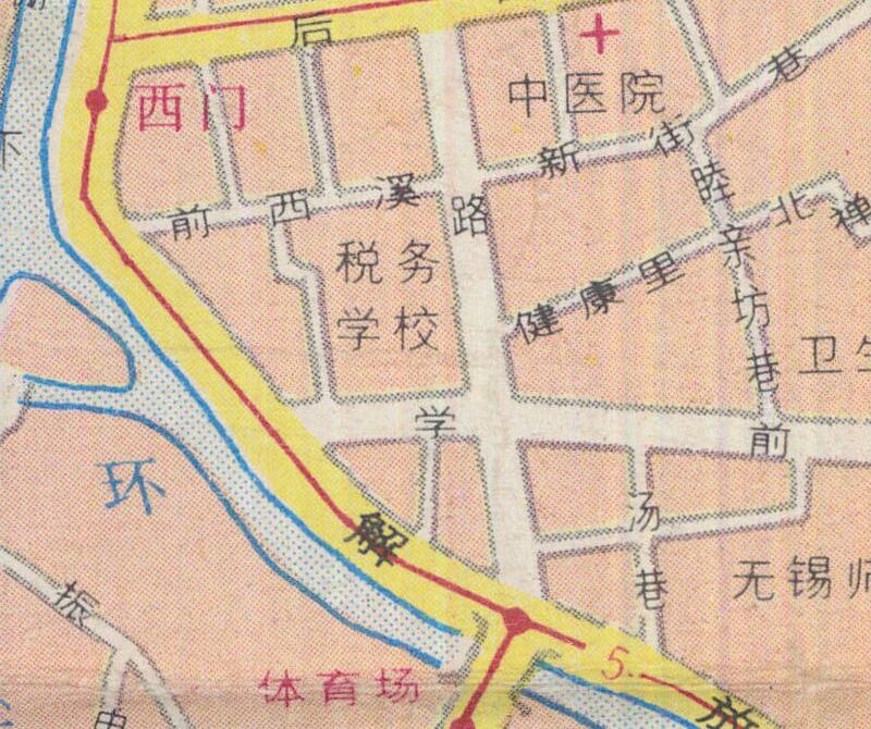 1987年《无锡旅游图》预览图3