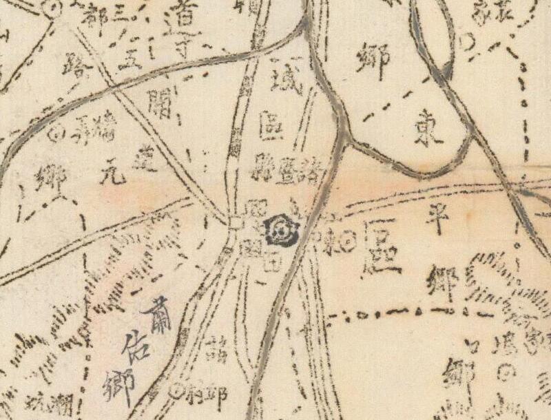 1942年《浙江省诸暨县图》预览图1 1942年《浙江省诸暨县图》预览图1