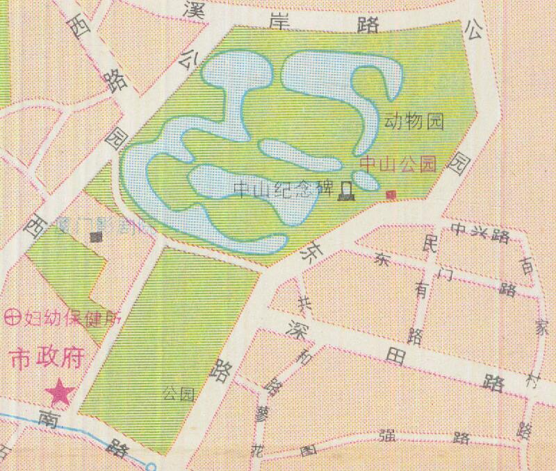 1987年《厦门市最新交通旅游图》预览图3