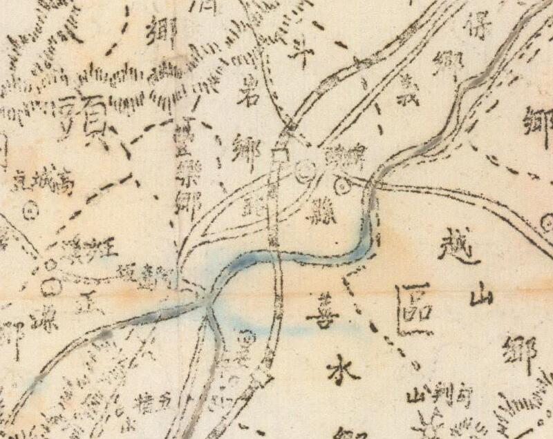 1942年《浙江省诸暨县图》预览图3 1942年《浙江省诸暨县图》预览图3