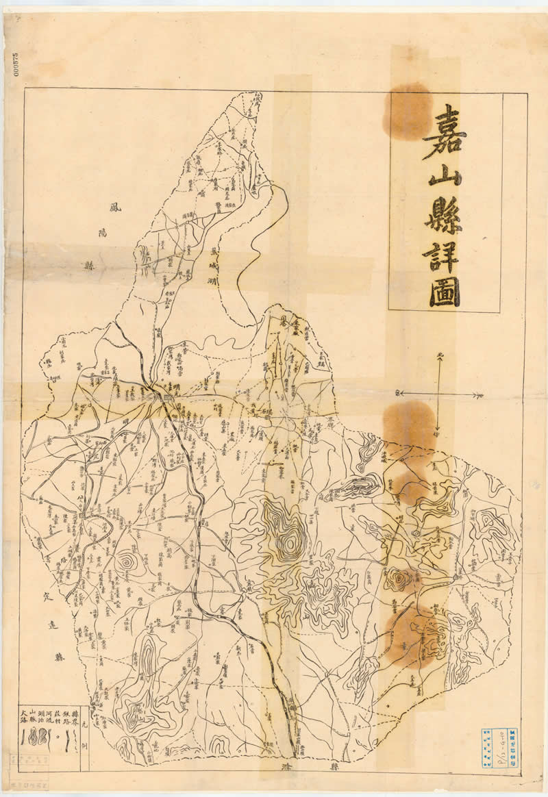 民国安徽《嘉山县详图》预览图 民国安徽《嘉山县详图》预览图