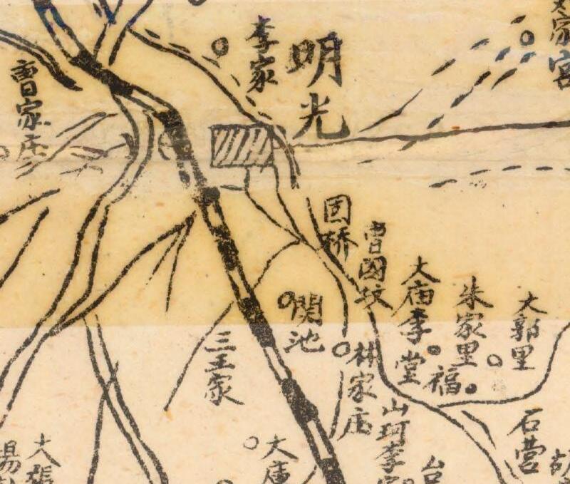 民国安徽《嘉山县详图》预览图1 民国安徽《嘉山县详图》预览图1