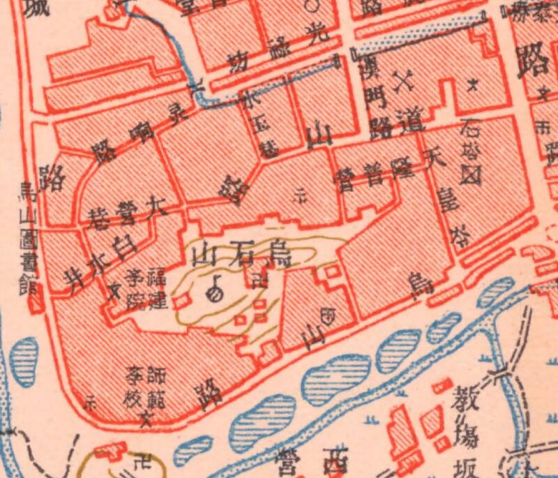 1937年《福建省会附近地形图》预览图2
