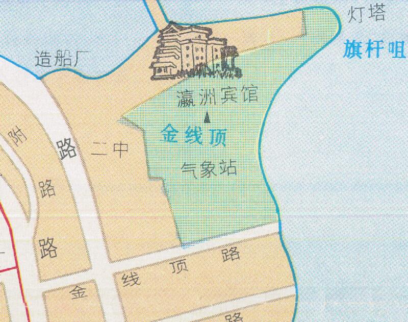 1993年《威海交通游览图》预览图4 1993年《威海交通游览图》预览图4