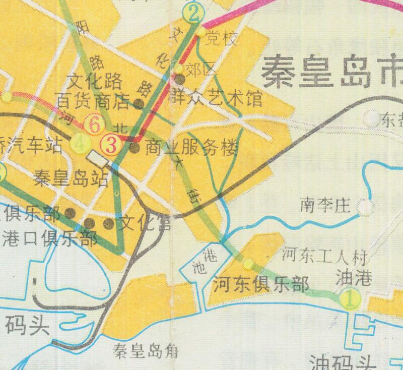 1986年《北戴河游览图》预览图4