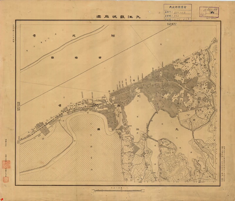 1947年《九江县城厢图》预览图