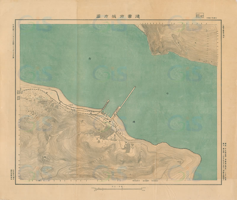 1948年《连云市城市图》预览图 1948年《连云市城市图》预览图