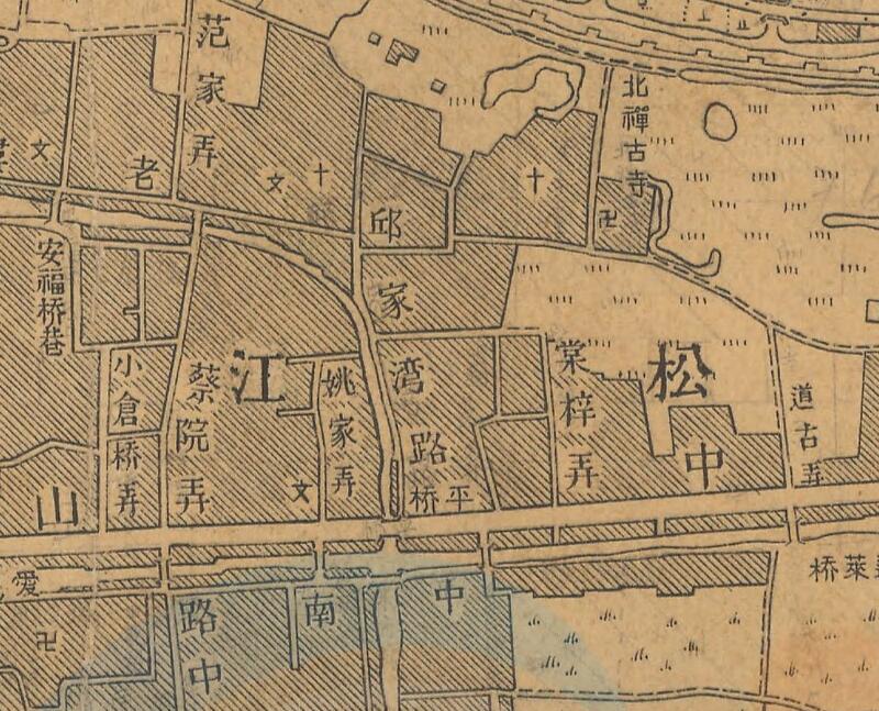 1947年《松江县城市图》预览图1 1947年《松江县城市图》预览图1