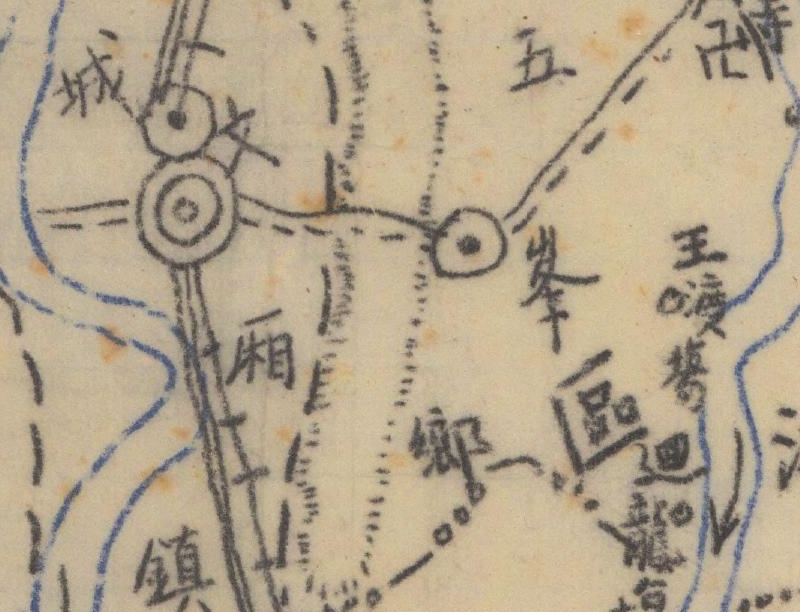 1941年《四川省苍溪县图》预览图1 1941年《四川省苍溪县图》预览图1
