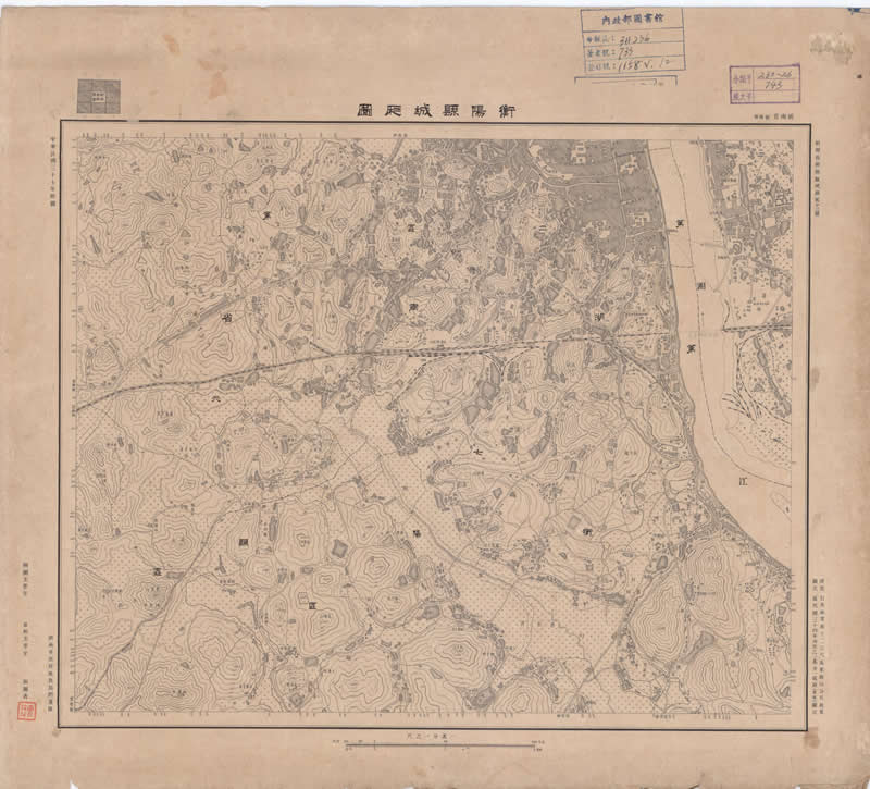 1948年《衡阳县城厢图》预览图2 1948年《衡阳县城厢图》预览图2