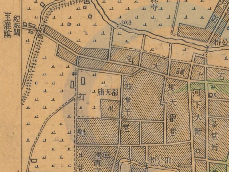 1947年《淮安县城市图》预览图2