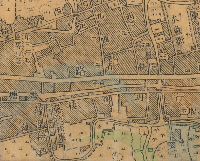 1947年《松江县城市图》预览图3 1947年《松江县城市图》预览图3