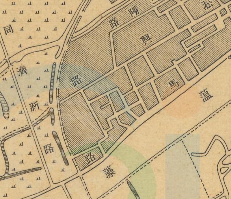 1947年《吴淞口城市图》预览图3 1947年《吴淞口城市图》预览图3