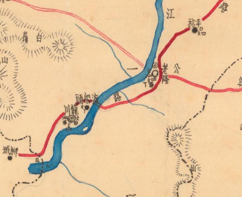 1941年广东《龙川县图》预览图1 1941年广东《龙川县图》预览图1