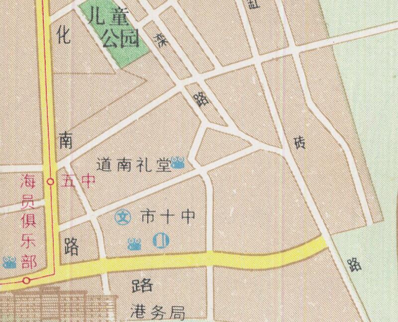 1988年《秦皇岛市旅游图》预览图4