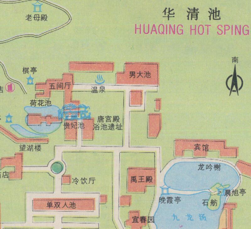 1999年《西安导游图》预览图4 1999年《西安导游图》预览图4