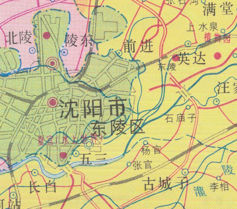 1994年《沈阳实用地图》预览图4