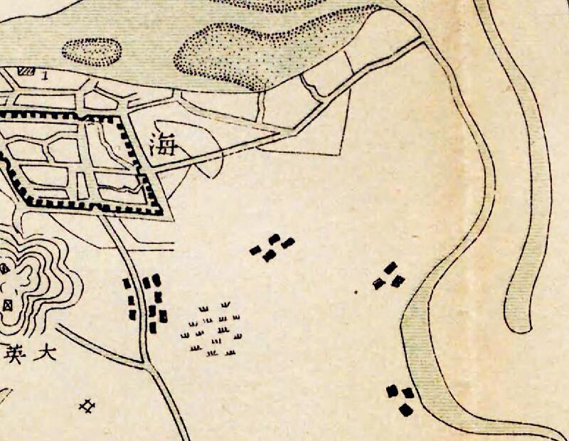 1918年《琼州及海口》地图预览图1