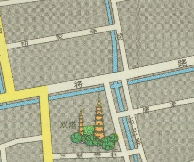 1981年《苏州导游图》预览图3 1981年《苏州导游图》预览图3