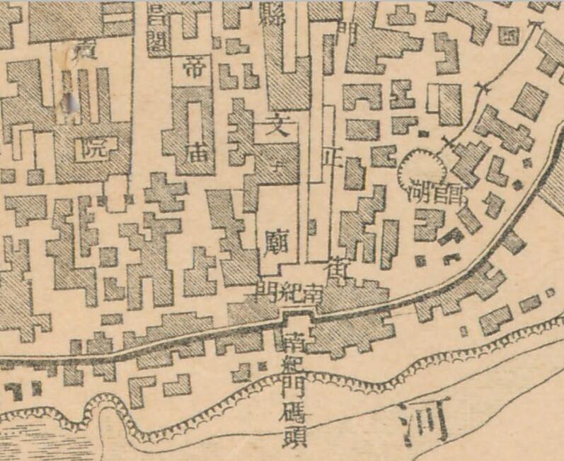1914年《汉阳府城内外详图》预览图1 1914年《汉阳府城内外详图》预览图1
