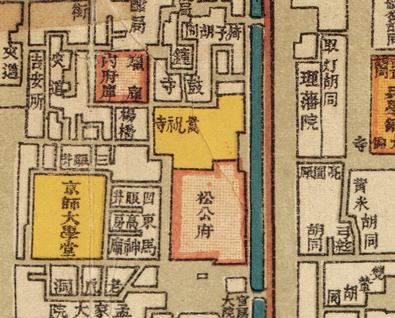 1916年《最新北京详细全图》预览图2