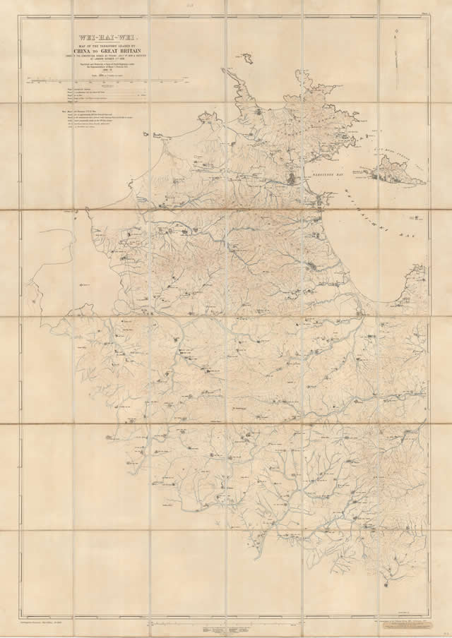 山东威海历史地图大全预览图