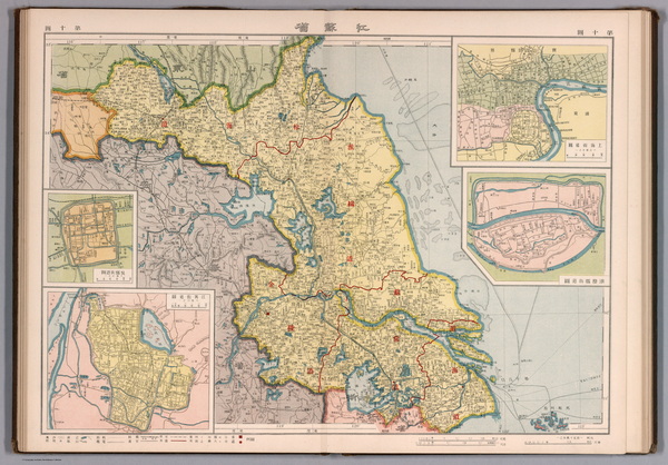 江苏省历史地图大全插图12