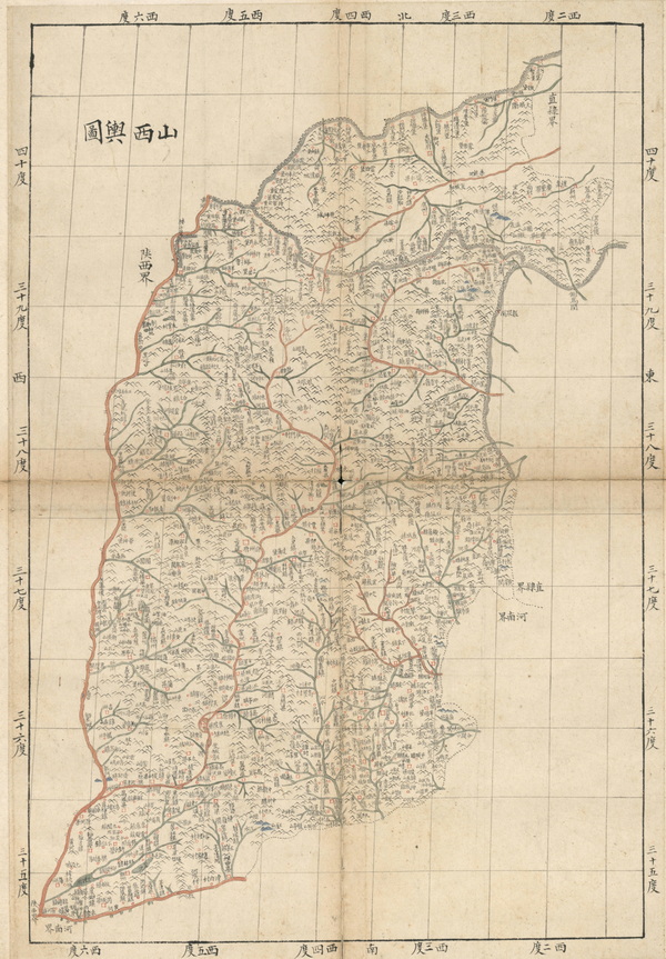 山西省历史地图大全插图5 山西省历史地图大全插图5