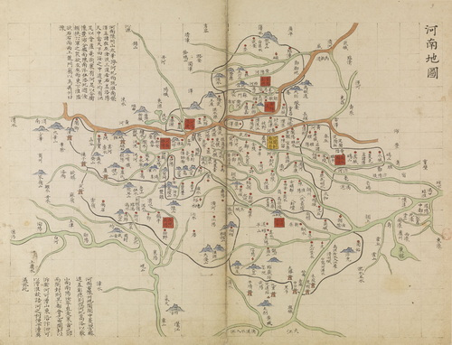 河南省历史地图大全插图1 河南省历史地图大全插图1