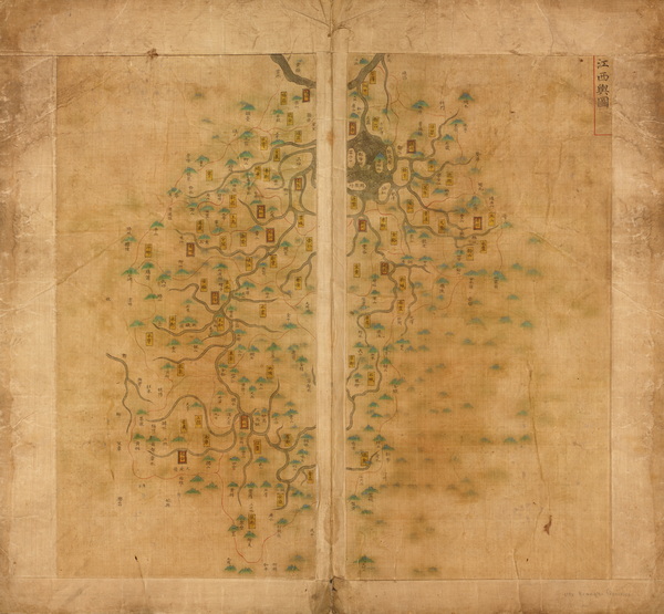 江西省历史地图大全