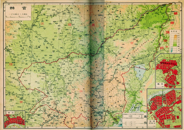 吉林省历史地图大全插图13 吉林省历史地图大全插图13